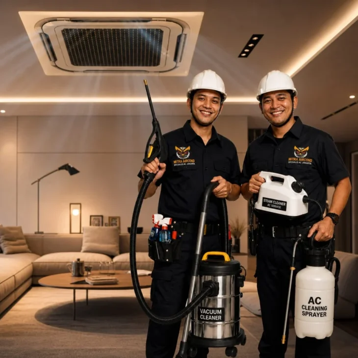 Spesialis Cuci AC Cassette Jakarta Selatan