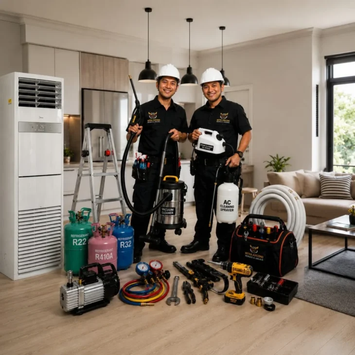 Layanan Tukang Service AC Floor Standing Jakarta