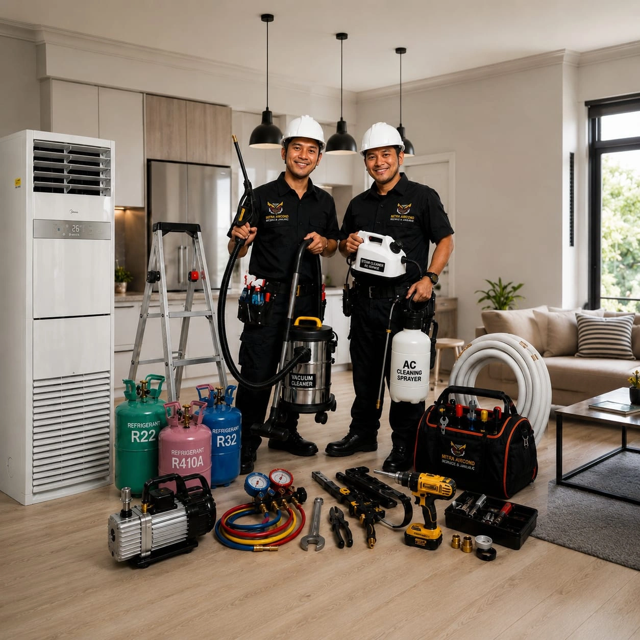 Layanan Tukang Service AC Floor Standing Jakarta